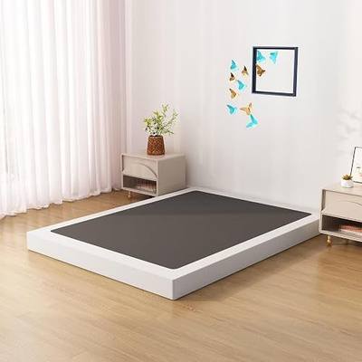 Upcanso Box Spring for Queen Bed Bed Base 6 Inch, Low Profile Metal Queen Box Spring with Fabric Cover, 3000 Lbs Max Weight Capacity Mattress Foundation, Noise-Free, Easy Assembly | 3000 Lbs Max Weight Capacity, Rounded Corner Design, Sturdy Metal Steel, Noise-Free, Easy Assembly