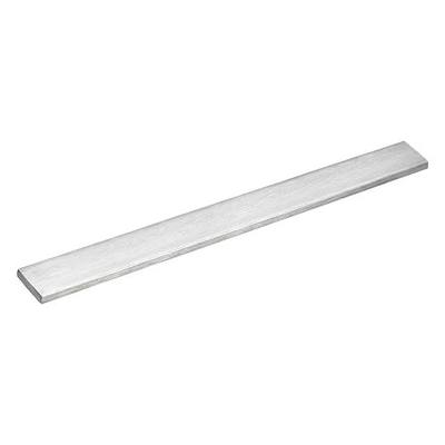 uxcell 316L Stainless Steel Flat Bar, 1/8" Thickness 1 3/16"" Width 12" Length Brushed Finish Trim Strips Sheet for Kitchen DIY Craft Making