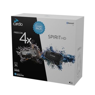 Cardo FREECOM 4X & SPIRIT HD BUNDLE