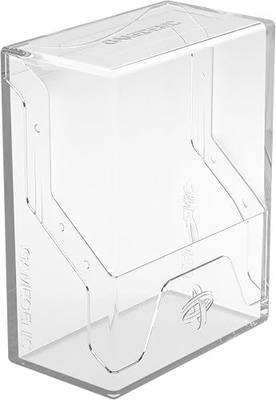 Gamegenic Bastion 50+ XL Deck Box - Compact, Secure, and Perfectly Organized for Your Trading Cards! Safely Protects 50+ Double-Sleeved Cards, White Color, Made