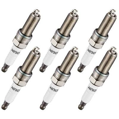 BDFHYK Iridium Spark Plugs 6 Pack 93175 Compatible with Honda 2008-2017 Accord 3.5L, for Odyssey 2008-2019, for Pilot 2009-2019, Compatible with Ram 1500 2013-2019 Replacement for LKR7DIX11S