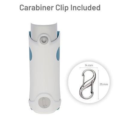 Inhaler Holder Sleeve | Ain't Easy Being Wheezy, Ventolin | Carabiner Clip Included with Eyelet for Keychain/Lanyard, Premium Asthma Inhaler Case for Kids & Adults, Handmade, PU Leather