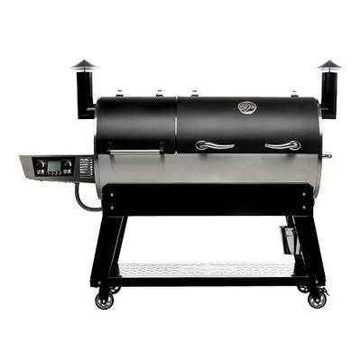 recteq DualFire 1200 Wood Pellet Smoker Grill, Wi-Fi Electric Pellet Grills, Dual Chambers for Hot and Fast + Low and Slow Cooking