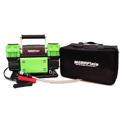 TenSix 12 Volt Air Compressor Heavy Duty, 10.6 CFM 150 PSI Dual Cylinder Portable Off-Road Tire Inflator for Jeep Truck RV 4x4 Overlanding, 4 Tire Inflation Deflation, 4FT Steel Hose