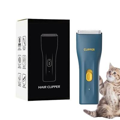 Dog Grooming Kit Clipper for Thick Coat Low Noise Cordless Cat Hair Trimmer Rechargeable Shaver Pet Grooming Tools for Small and Large Animals