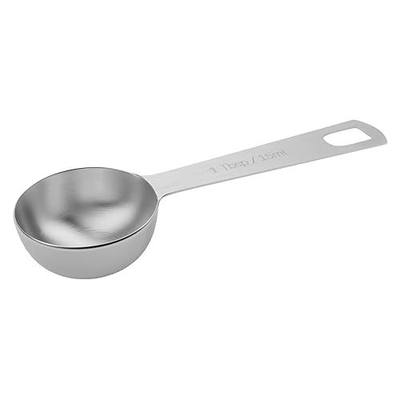 1PCS 1Tbsp(3tsp, 15ml) Measuring Spoon, Stainless Steel Teaspoon | High Precision, Food-Grade, Rust-Free, Dishwasher-Safe, Easy-Read Markings, Multi-Purpose, Sturdy & Durable