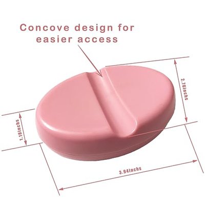 Bobby Pin Holder, Magnetic Pin Cushion with Paper Clip Holder Function, Pink, 1 Count