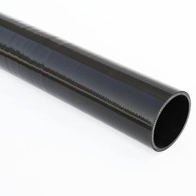 AC PERFORMANCE ID 2-3/8" x 3.3 FT Length Silicone Radiator Coolant Hose 3-Ply Black