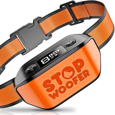 2026 New - No Shock Dog Bark Collar – Safe Anti-Bark Device with Smart Sensor, Vibration & Sound Training, Waterproof, USB Rechargeable, Adjustable for Large Dogs (80–110 lbs)