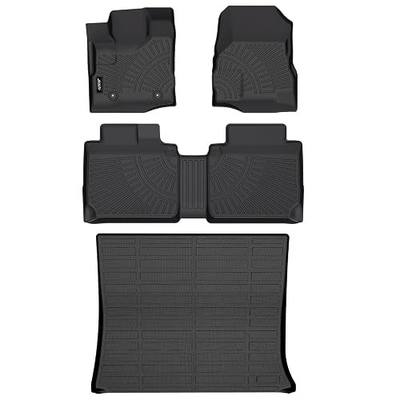 Jenofa-Floor Mats for Chevy Equinox 2012-2017 for GMC Terrain 2012-2017 | All Weather Floor Liner Cargo Mat Custom Car Mat Automotive Full set Accessories, waterproof high edge anti-slip design
