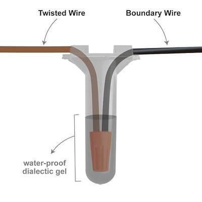 10-Pack Waterproof Cable Splice Kit - Electric Dog Fence Wire Repair | Gel-filled waterproof connectors, low voltage, repair or extend any in-ground or underground pet fence wire, direct-burial