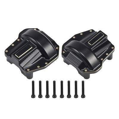 AMK SCX10 III Brass Diff Cover 76g 1/10 Capra Portal Axle Differential Housing Front Rear Set for RC Crawler Axial SCX10 Pro UTB10 Upgrades AR45P