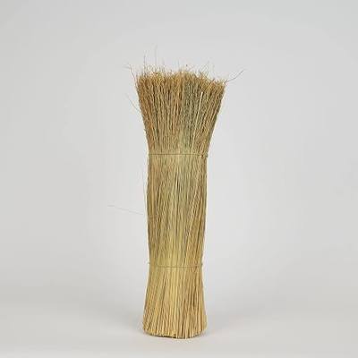 Natural Broomcorn Hurl for Broom Making – 1 lb, 20 Inch Broom Corn Fiber – DIY Craft & Homestead Broom Supplies