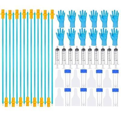 15 Set AI Artificial Insemination Dog Breeding Kit, Canine Breeding Kit, Disposable Canine Artificial Insemination, Dog Insemination Breeder Kit, Canine Breeding Supplies for Large Breeds (11.8 inch)M