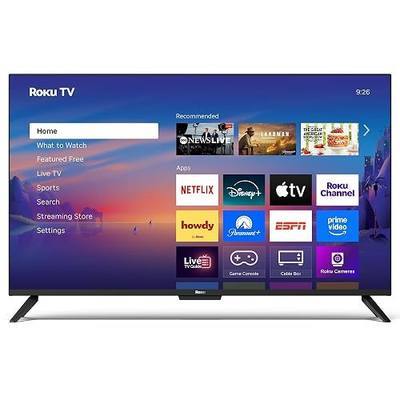 Roku Smart TV – 43-Inch Select Series 4K HDR RokuTV with Roku Enhanced Voice Remote, Brilliant 4K Picture, Automatic Brightness, & Seamless Streaming – Live Local News, Sports, Family Entertainment