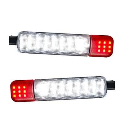 Led Interior Door Courtesy Light Compatible with Silverado | 1999-2006 Sierra 1995-1999 C/K 1500 2500 3500 Suburban Tahoe Avalanche 1999-2006 Yukon Escalade Warning Light 2pcs