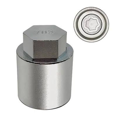JL 702 for 27mm Nuts, Wheel Locking Nut Key for Jeep (JL) Dodge | Wheel Lock Nut Socket Adapter, Anti-Theft Lug Nut Removal Tool, Anti-Theft Screw Remover, Repair Tool, Tyre Fitting, garage
