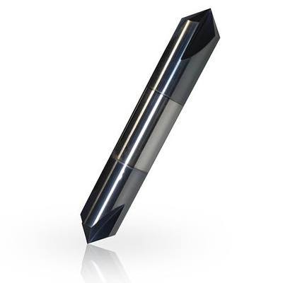 1/2" Chamfer Mill Solid Carbide End Mill,1/2" Cutting Diameter, 3" Overall Length, 4 Flute, 90° Chamfer Angle, Chamfer Mill, Double End,AlTiN Coated,for Medium Hardness Materials