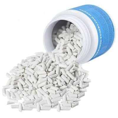 KomeStone Rock Tumbler Ceramic Pellets – 1lb Non-Abrasive Reusable Tumbling Media, Protects Rocks, Improves Tumbling Results, Compatible with All Rock Tumblers
