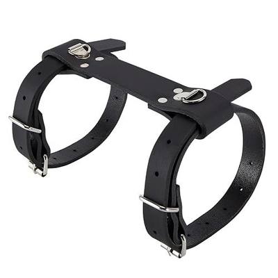 GARGOYLE BELLS Leather Blanket Holder For Motorcycle Genuine Leather Carry Strap For Picnic Bedroll straps Blankets