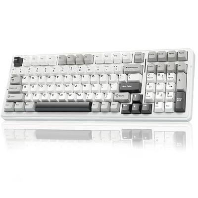 AULA F99 Wireless Mechanical Keyboard,Tri-Mode BT5.0/2.4GHz/USB-C Hot Swappable Custom Keyboard,Pre-lubed Linear Switches,RGB Backlit Computer Gaming Keyboards for PC/Tablet/PS/Xbox