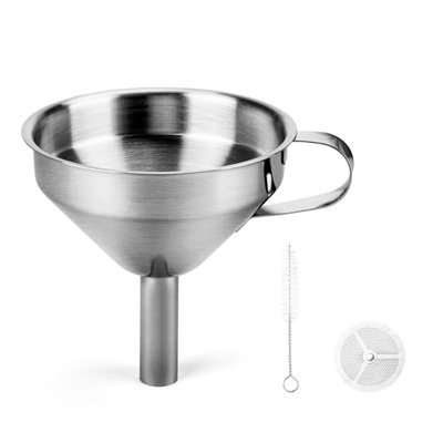 ELEGOO 3D Stainless Steel Funnel, Resin Metal Funnel Filter Cup for MSLA/DLP/LCD Resin 3D Printer