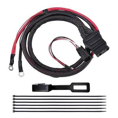 42014 4 Pin Battery Cable Truck Side Wiring Harness fit for Fisher Western Snowex V-Blade Straight Blade and Expandable Plows 42014 Truck Side Battery Cable Wiring Harness