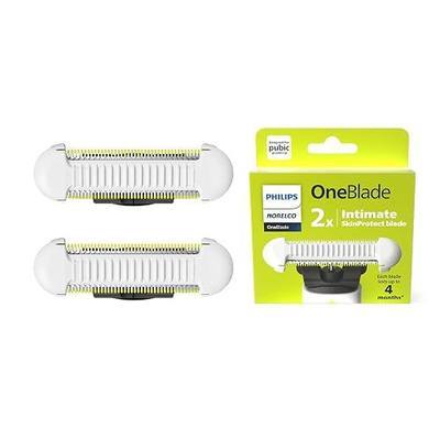 Philips Norelco OneBlade Skin Protect Replacement Blade, for OneBlade Electric Shaver and Trimmer, Durable Stainless Steel, Trim and Shave with Extra Skin Protection, 2 Count, QP229/80