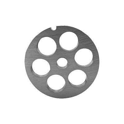 #12 Stainless Steel Meat Grinder Plate Discs Blades (18/25 Hole Plate) | for Cabelas and Hobart,FGA Food Chopper, Weston, LEM, MTN Meat Grinders,Cutting Disks Heavy Duty