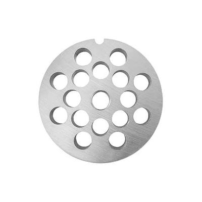 #12 Stainless Steel Meat Grinder Plate Discs Blades (2/5 Hole Plate) | for Cabelas and Hobart,FGA Food Chopper, Weston, LEM, MTN Meat Grinders,Cutting Disks Heavy Duty