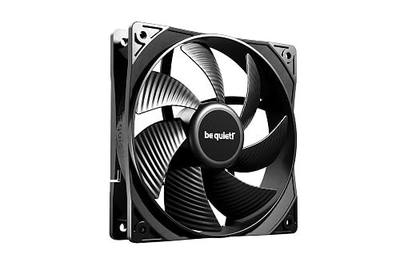 be quiet! Pure Wings 3 120mm Silent PWM Computer Case Fan, Maximum Airflow | High Top-End Speed with Low Minimum RPM, Gaming PC Air Fan, 4-Pin, Rifle Bearing, Extraordinary Air Pressure