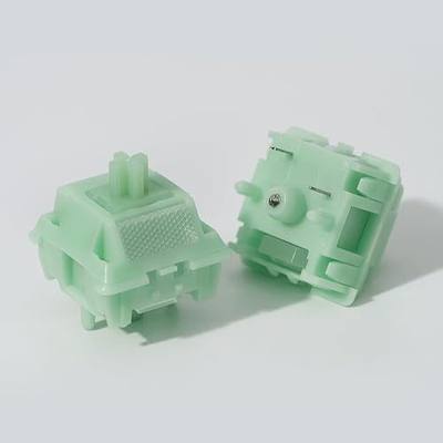 MELETRIX WS Jade Mechanical Keyboard Switches 5 Pins PCB Mount Lubed Switches(35pcs)