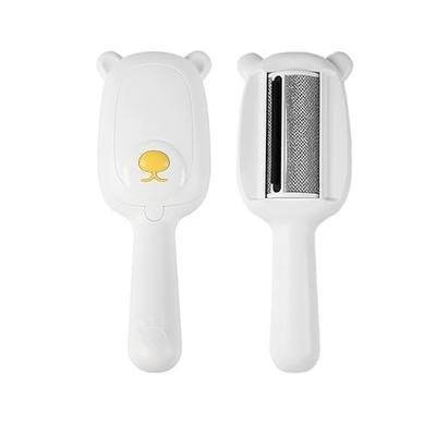 Pet Hair Remover Roller Compact Cat/Dog Hair Remover Deep Clean Convenient to Carry Reusable Lint Roller for Carpet, Furniture, Clothing and Bedding, Carpets and Car Seats (White)