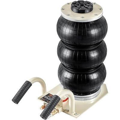 VEVOR Air Jack, 3 Ton/6600 lbs Triple Bag Air Jack, Airbag Jack with Six Steel Pipes, Lift up to 17.7 inch/450 mm, 3-5 s Fast Lifting Pneumatic Jack, with Short Handles for Car Repair