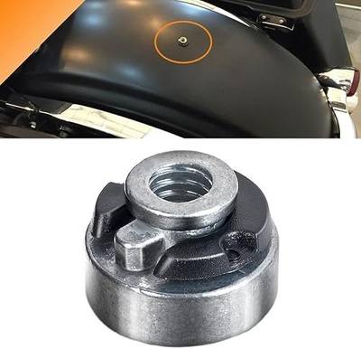 Motorcycle Zinc Alloy Rear Fender Seat Nut Seat Base Mounting Kit for Davidson for Touring Electra Glide Street Glide for Softail for Dyna for Sportster for CVO Fatbob 1996-2023