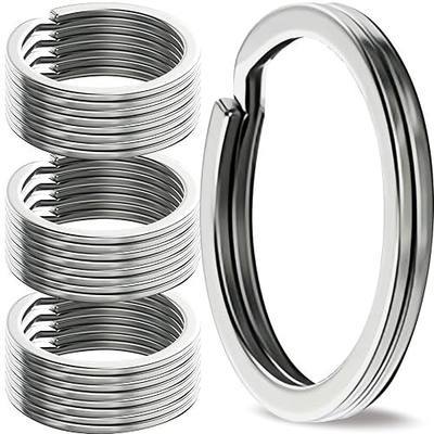 GABOX Medical-Grade 316L Stainless Steel Key Ring | Ideal for Marine Enthusiasts Pet Accessories Dog Tag Home Car Keys DIY Handmade Craft Attachment
