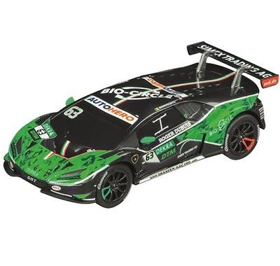 Carrera GO Lamborghini Huracán Mirko Bortolotti, No.63 1:43 Slot Car | Compatible with all Carrera GO electric & battery race tracks, 1:43 scale, analog slot car toy, replacement or expansion car