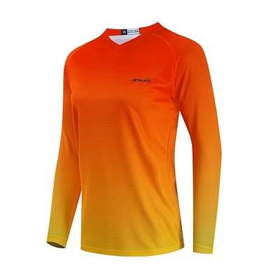 Womens Dirt Bike Jersey, Ladies Mountain Bicycle Shirt for Cycling Motocross BMX Fishing Mx Biking, XS-XXL