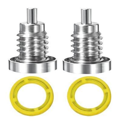 8M0058389 Magnetic Lower Gear Lube Screw for Mercury MerCruiser | 2PCS, Used with 3/8-16 drain & fill hole screw on all MerCruiser sterndrives, and Mariner outboards except the Verado series