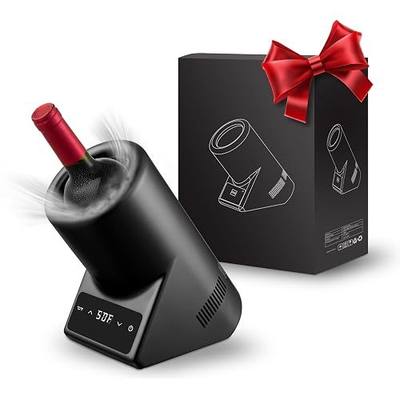 Wine Chiller Electric,Single Bottle Cooler for 750ml Wine or Some Champagne,Portable Cellars Keep Cold Up to 24h,Iceless Chiller at Poolside Party,Gift for Lover