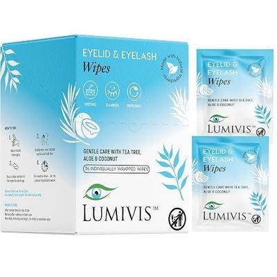 Eyelid Wipes, Gentle Daily Eye Care, Tea Tree, 36 Count | Tea tree eyelid wipes for cleansing, makeup removal & daily hygiene. Gentle, no-sting formula for sensitive eyes.