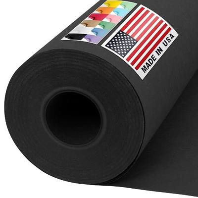 36" x 1200" USA Made Black Kraft Paper Roll, 45 lbs Thickness, American Quality Paper for School, Crafts, Art, Bulletin Board - Odorless, Non-Toxic, Safe for Kids | American Quality Paper for School, Crafts, Art, Bulletin Board - Odorless, Non-Toxic, Safe for Kids