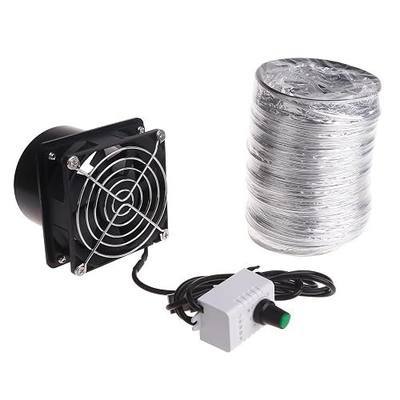 USB Adjustable Speed Solder Smoke Absorber Fume Extractor With Pipe Duct Exhaust and Ventilation Tube