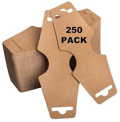 250 Pack Necklace Display Cards - Jewelry Bracelet Display - Choker Cards, Easy and Simple For Display Your Jewelries, Necklace, Bracelets - Bulk 250 Pack