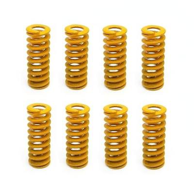 BlingKingdom 8pcs Heating Bed Spring Die Head Leveling Spring 3D Printer Compression Spring 0.31" OD 0.79" Length, Stable Bottom Connection Level for Creality Ender 3/3 Pro / 3 V2, etc. (Yellow)