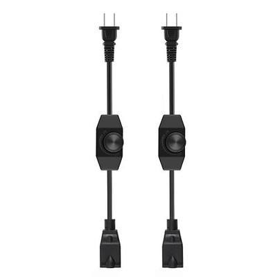 2Pcs Reptile Dimming Thermostat for Temperature Control, Dimmer Switches for Heating Pad & Heat Lamp, Reptile Knob Dimmer 200W MAX