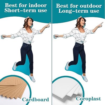 TEXTURE OF DREAMS Personalized Photo Life-Size Cardboard Cutout, Upload Your Own, Custom Picture Cutouts with Cardboard, Personalized Birthday Party Supplies, 1 Count (7ft)