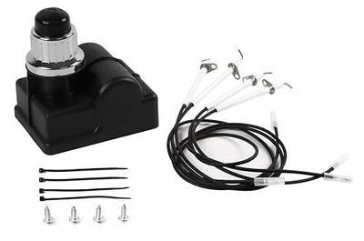 4 Outlets Grill Igniter Kit for Blackstone 36 Inch Griddle, Electronic Spark Igniter for Blackstone, Igniter Replacement for Blackstone 36 Inch Grill