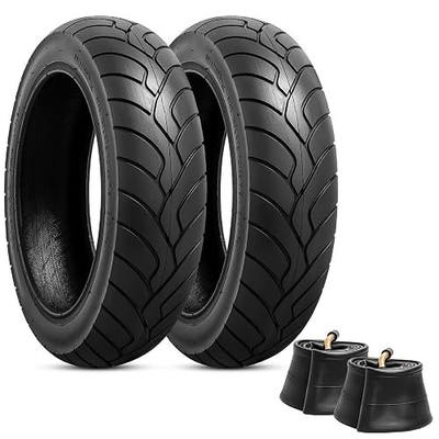 12.5x3.0 Replacement Tire and Inner Tubes, 12 1/2 x 3.0 Scooter Tire with Thick WEAR-Resistant Design, 12-1/2"x3.0" Fit for Currie & Schwinn Scooters