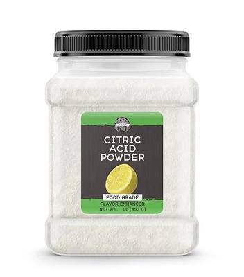Birch & Meadow Citric Acid, 1 lb, Food Safe Powder, Food Preservative
